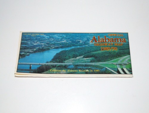 Alabama road map - road,