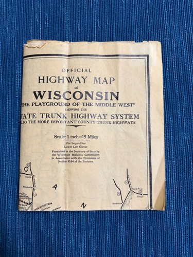 Vintage 1924 wisconsin - vintage,